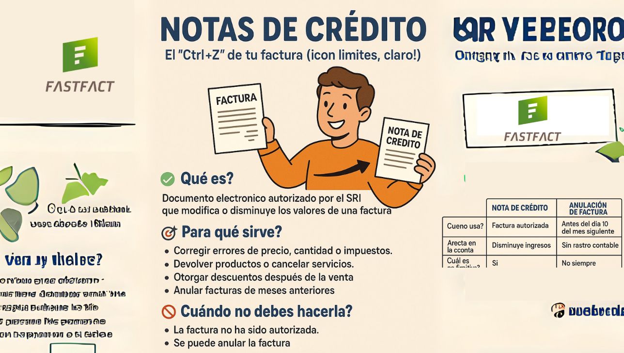 Notas de Crédito en Ecuador