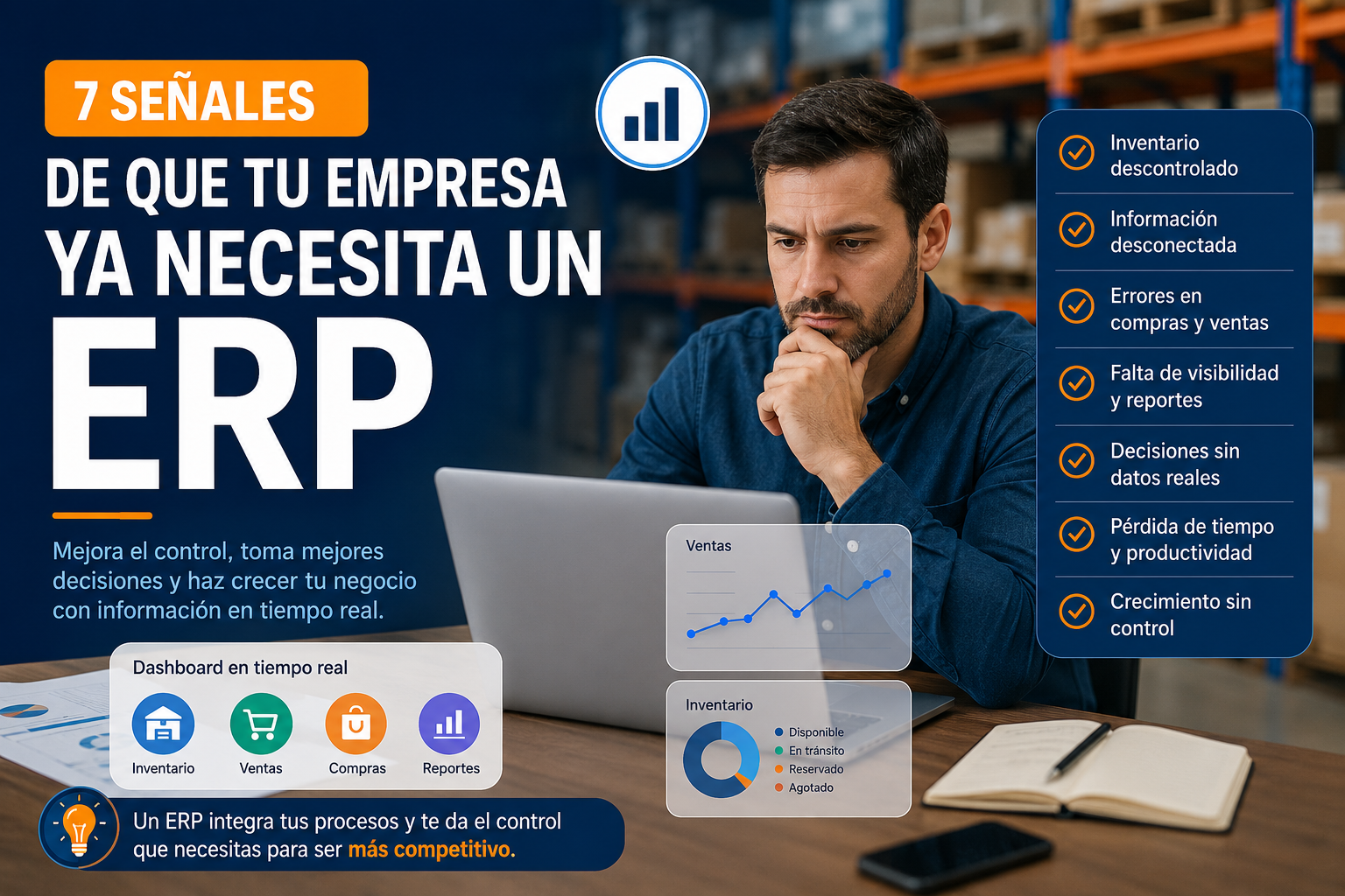 señales de que tu empresa ya necesita un ERP